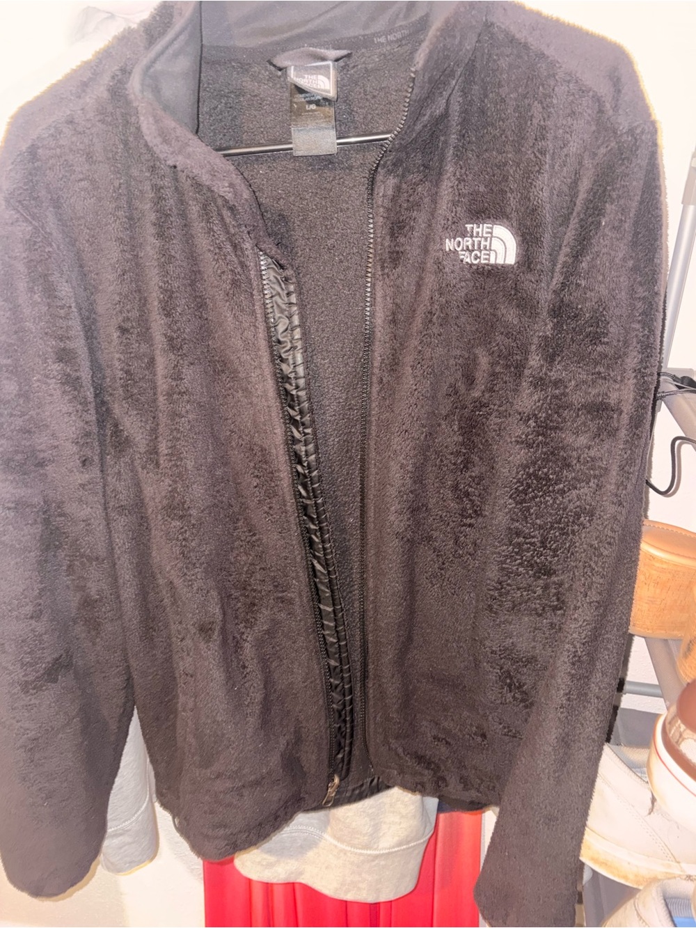 The North Face Black Teddy Fleece Jacket